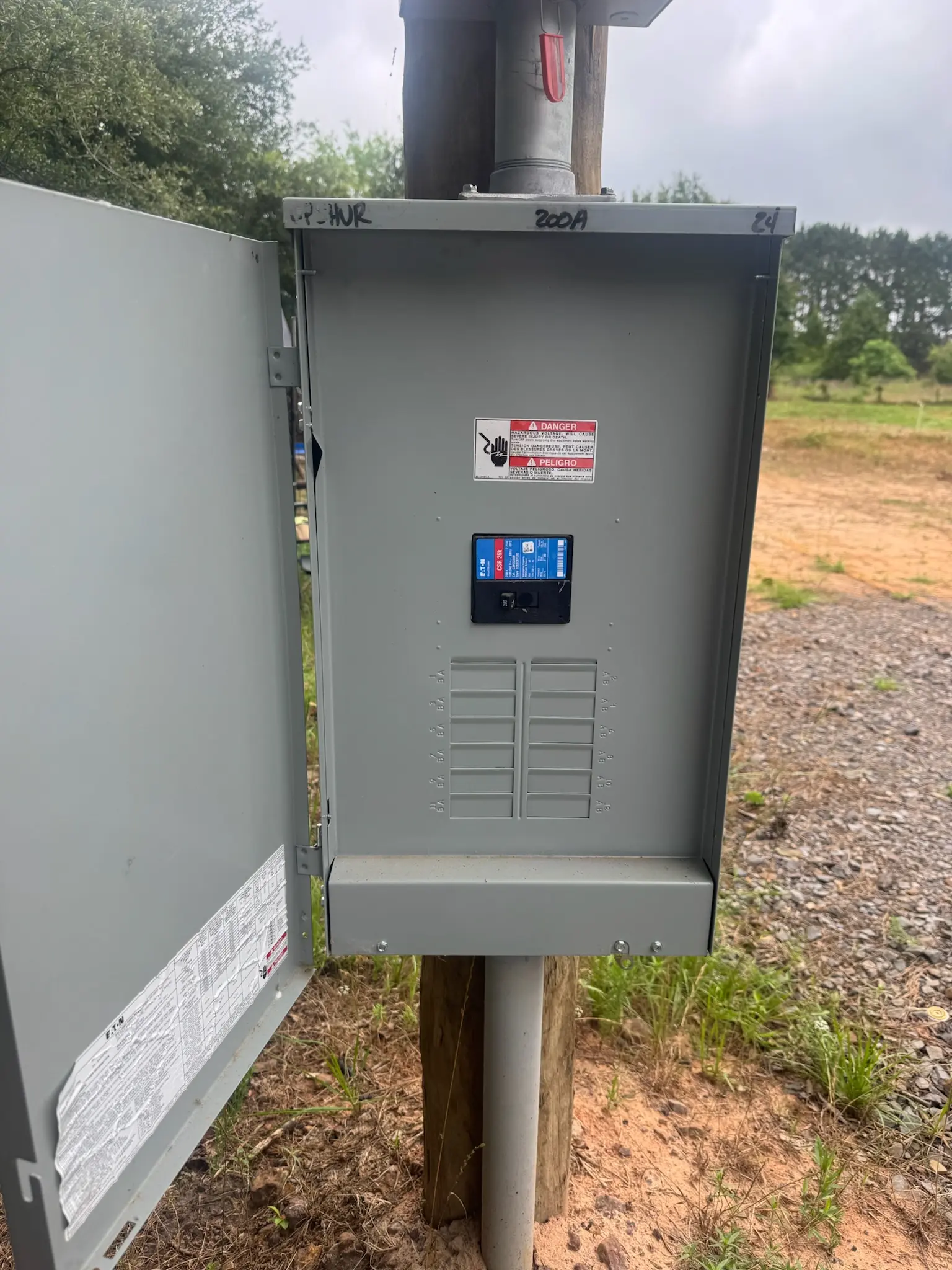 New service installation with a smart meter by Chosen 1 Electric